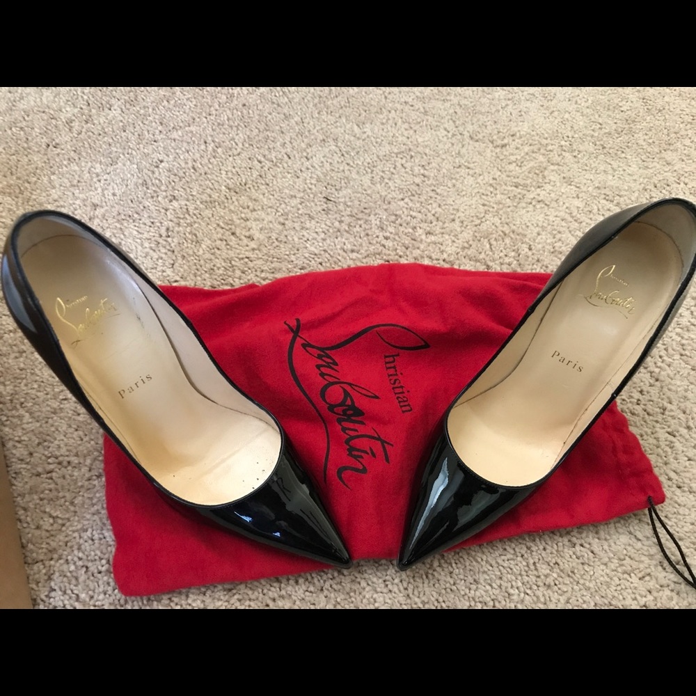 Christian Louboutin So Kate Patent Red Sole Pump